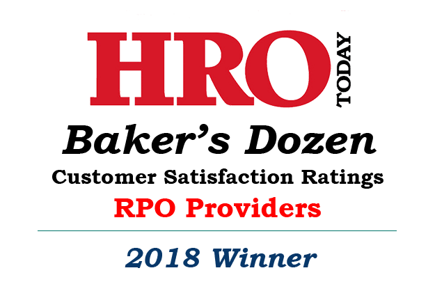 Top RPO company, Hire Velocity, earns a spot on HRO Today’s 2018 RPO Baker’s Dozen for the second year.