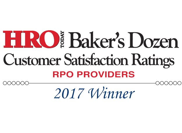 Top RPO company, Hire Velocity, earns a spot on HRO Today’s 2017 RPO Baker’s Dozen.